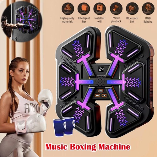 Music boxing machine wall - music,