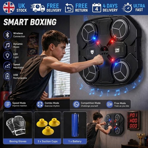 Interactive music boxing - interactive,