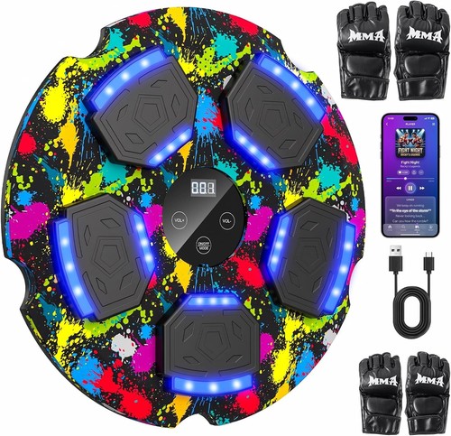Music boxing machine wall - music, machine,